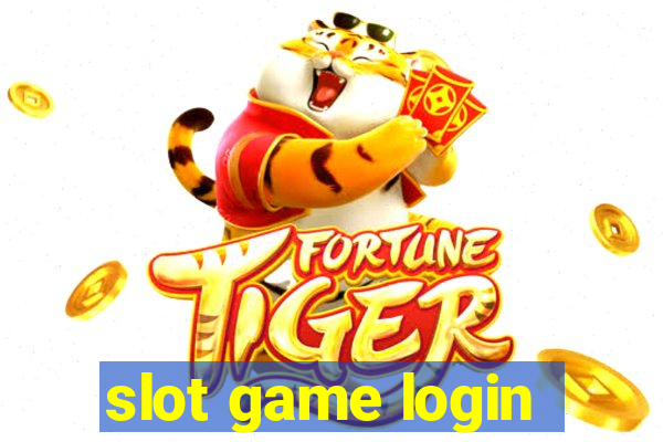 slot game login