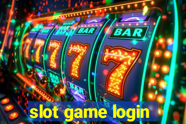 slot game login