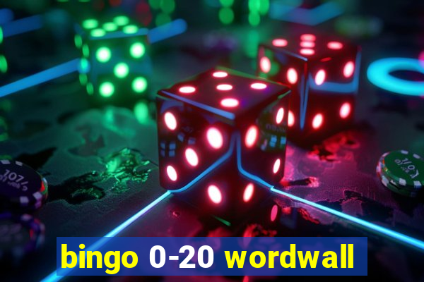 bingo 0-20 wordwall