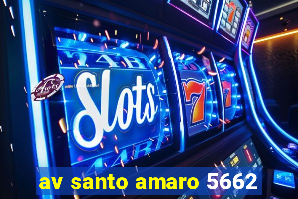 av santo amaro 5662