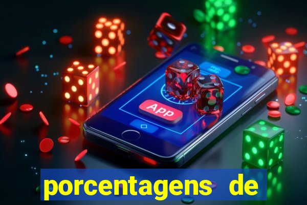 porcentagens de jogos pagantes