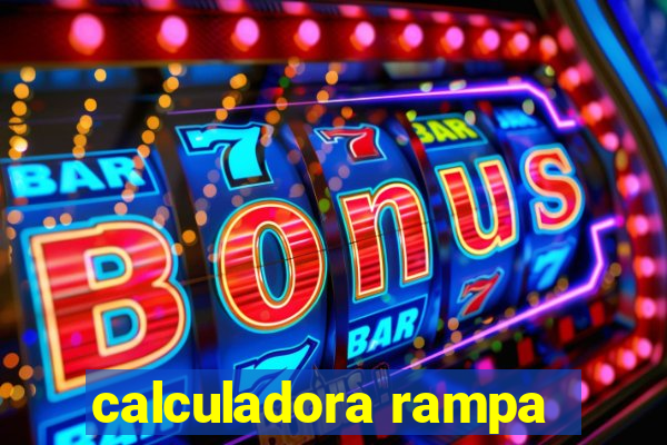 calculadora rampa