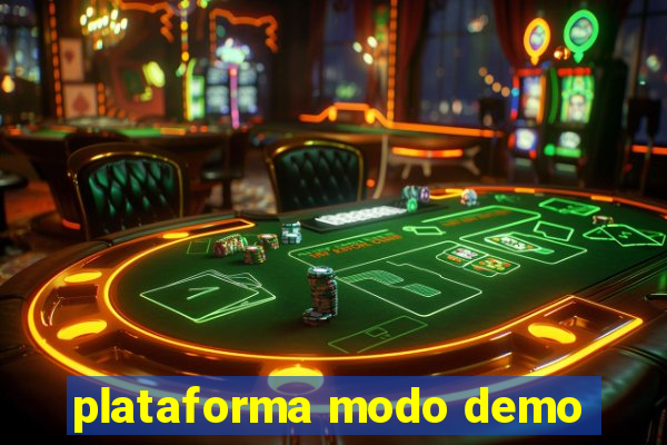 plataforma modo demo