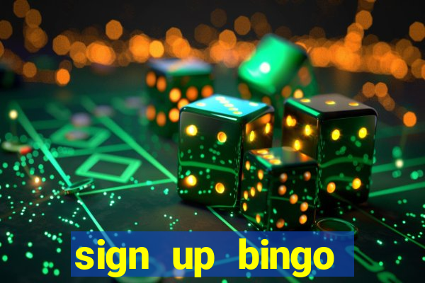 sign up bingo bonus no deposit