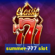 summer 777 slot