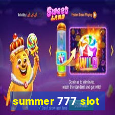 summer 777 slot