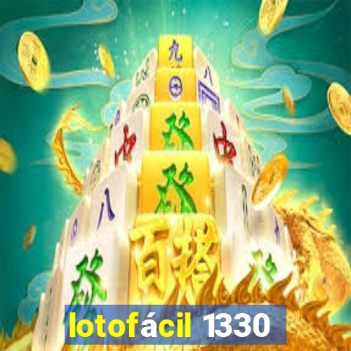 lotofácil 1330