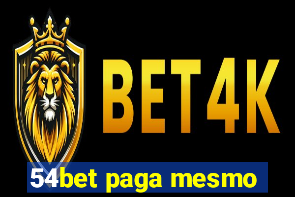 54bet paga mesmo