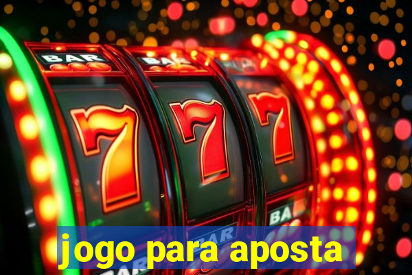 jogo para aposta