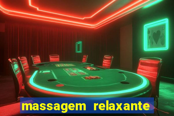 massagem relaxante em betim