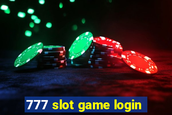 777 slot game login