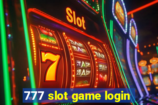 777 slot game login