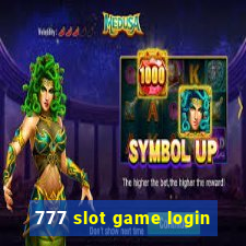 777 slot game login