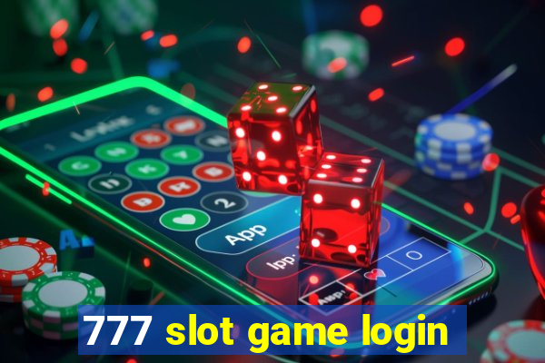 777 slot game login