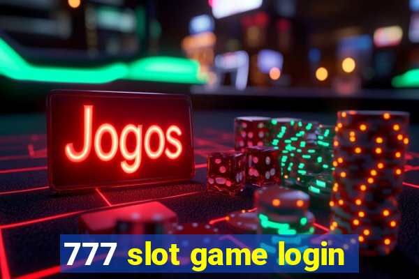 777 slot game login