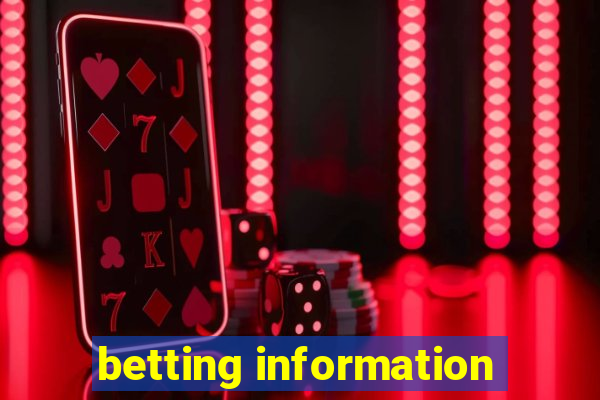 betting information