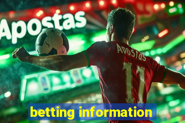 betting information