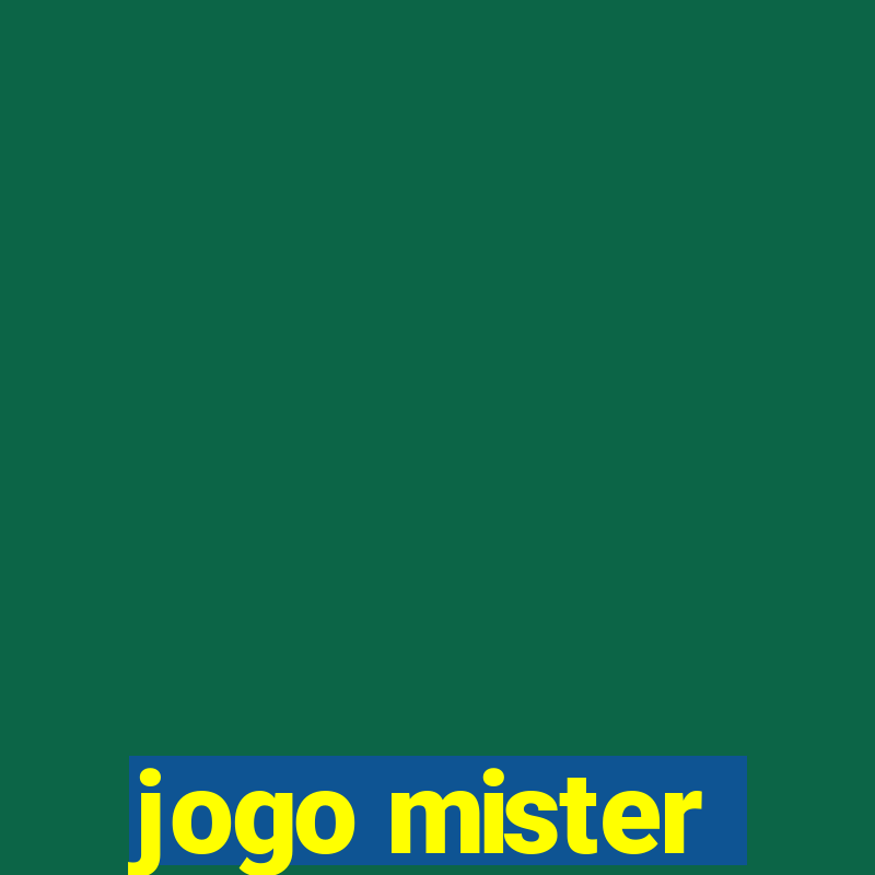 jogo mister