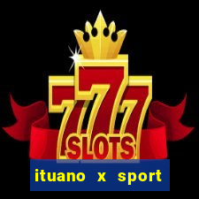 ituano x sport recife palpite