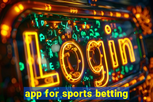 app for sports betting