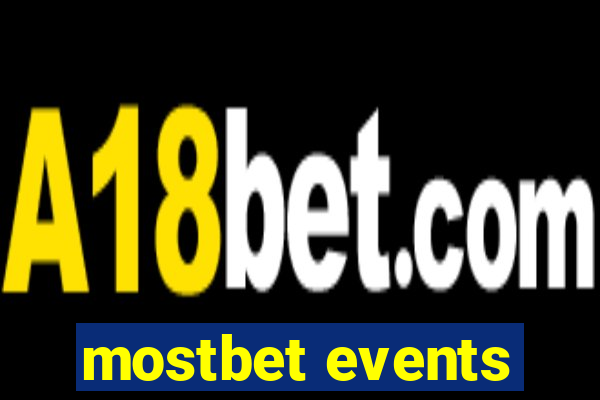 mostbet events