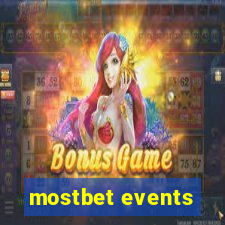 mostbet events