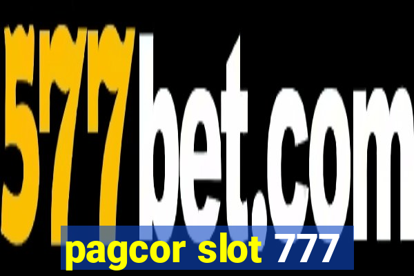 pagcor slot 777