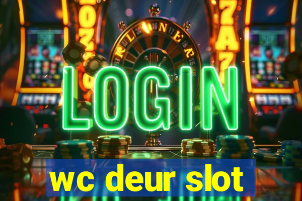 wc deur slot