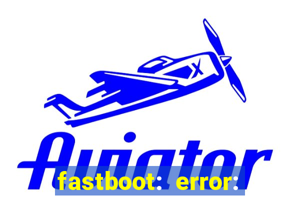 fastboot: error: failed to identify current slot