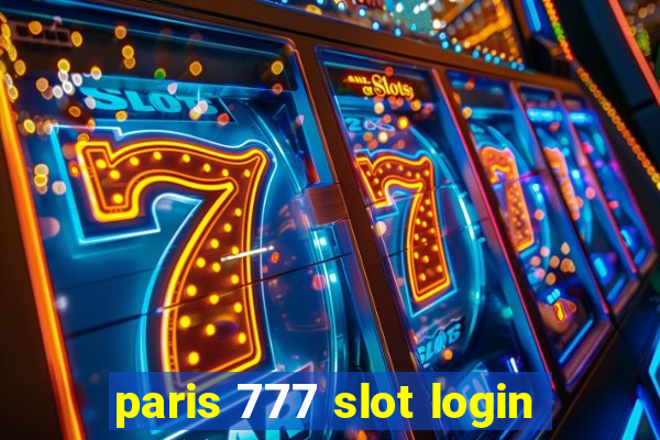 paris 777 slot login