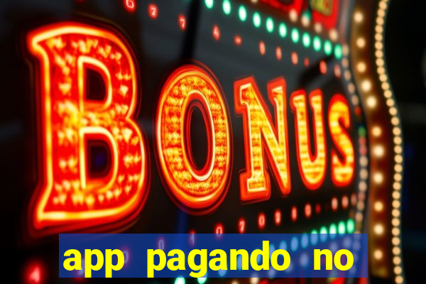 app pagando no cadastro via pix