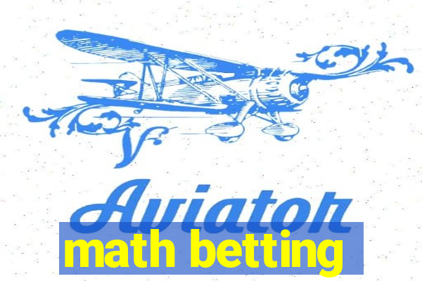 math betting