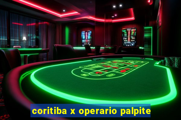 coritiba x operario palpite