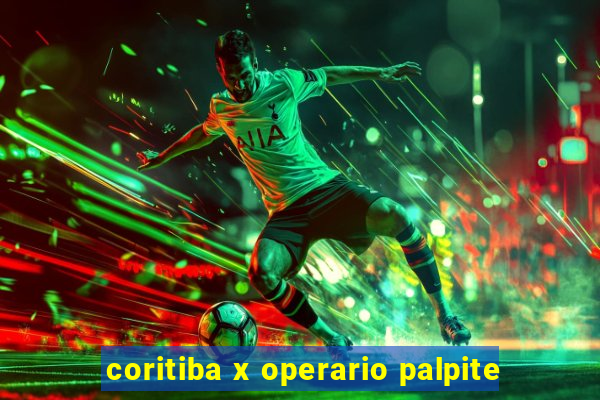 coritiba x operario palpite