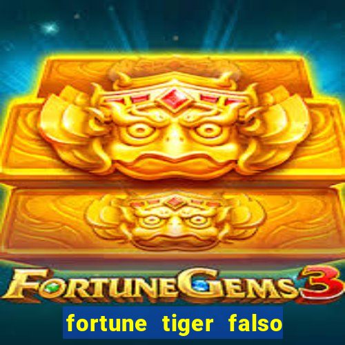 fortune tiger falso para brincar