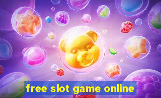 free slot game online