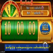 palpite campeonato colombiano