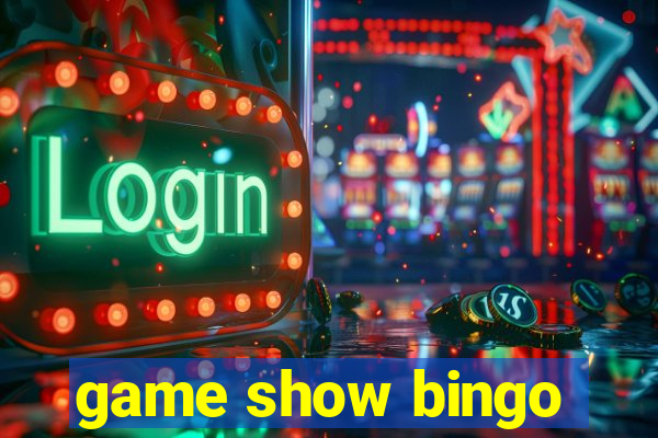 game show bingo