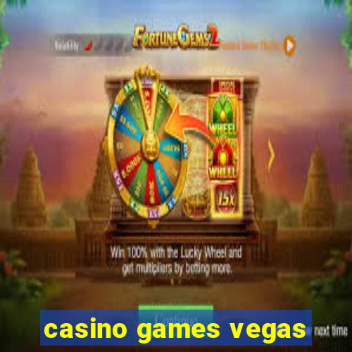 casino games vegas