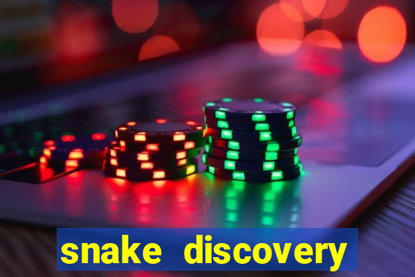 snake discovery bingo card