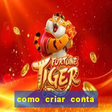 como criar conta demo slot