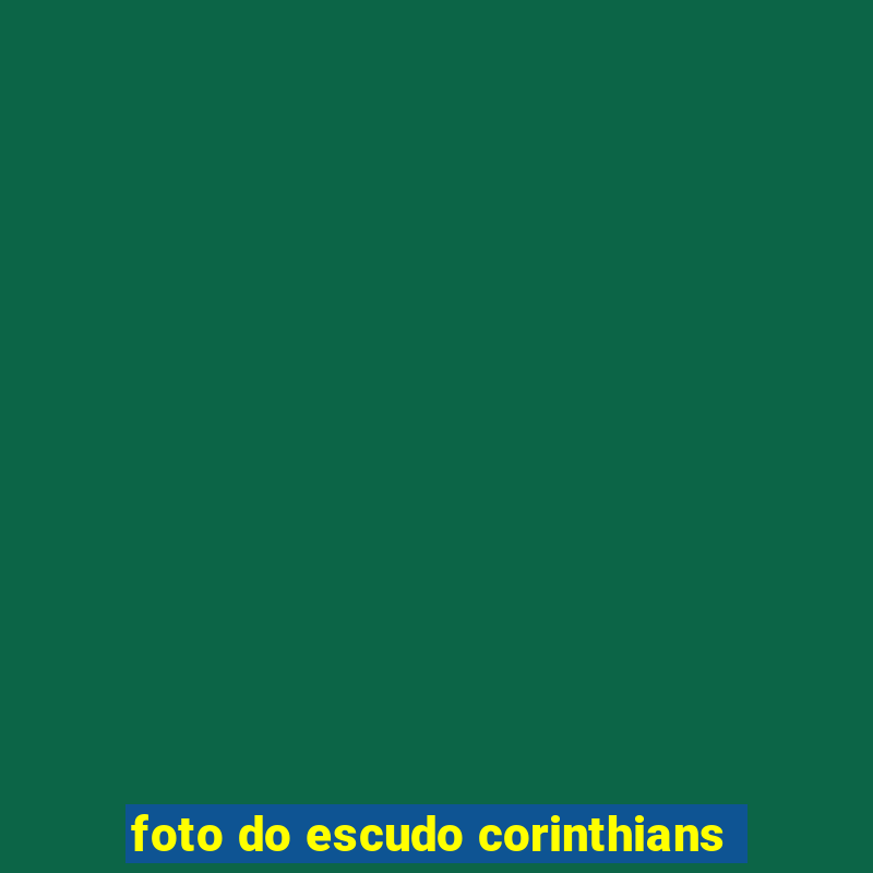 foto do escudo corinthians