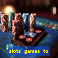 slots games to play for free