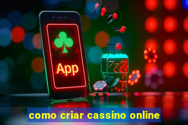 como criar cassino online