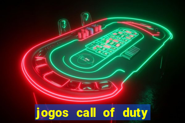 jogos call of duty xbox one