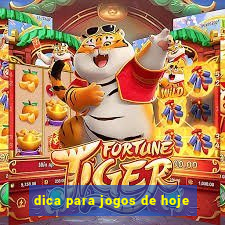 dica para jogos de hoje