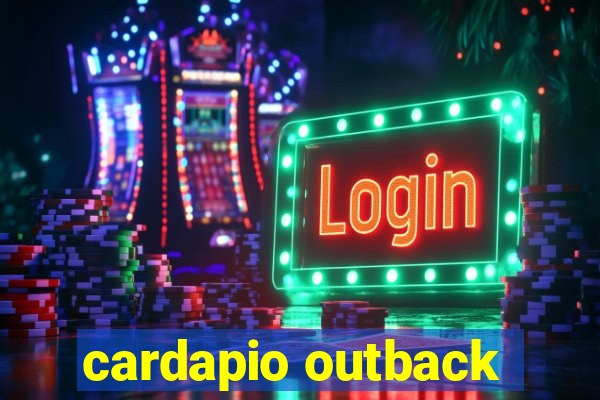 cardapio outback