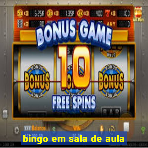 bingo em sala de aula