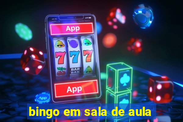 bingo em sala de aula