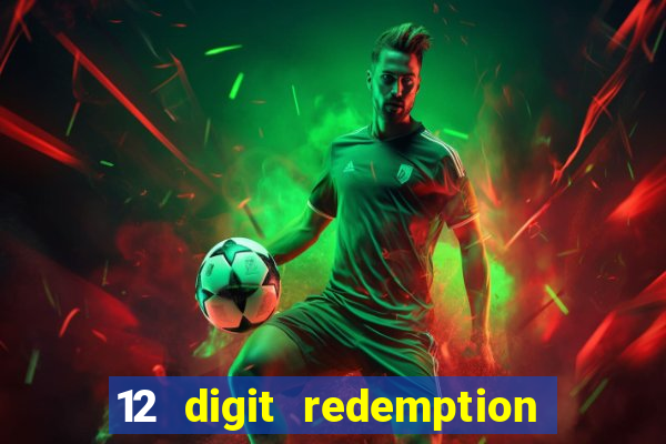 12 digit redemption code for golden hearts casino